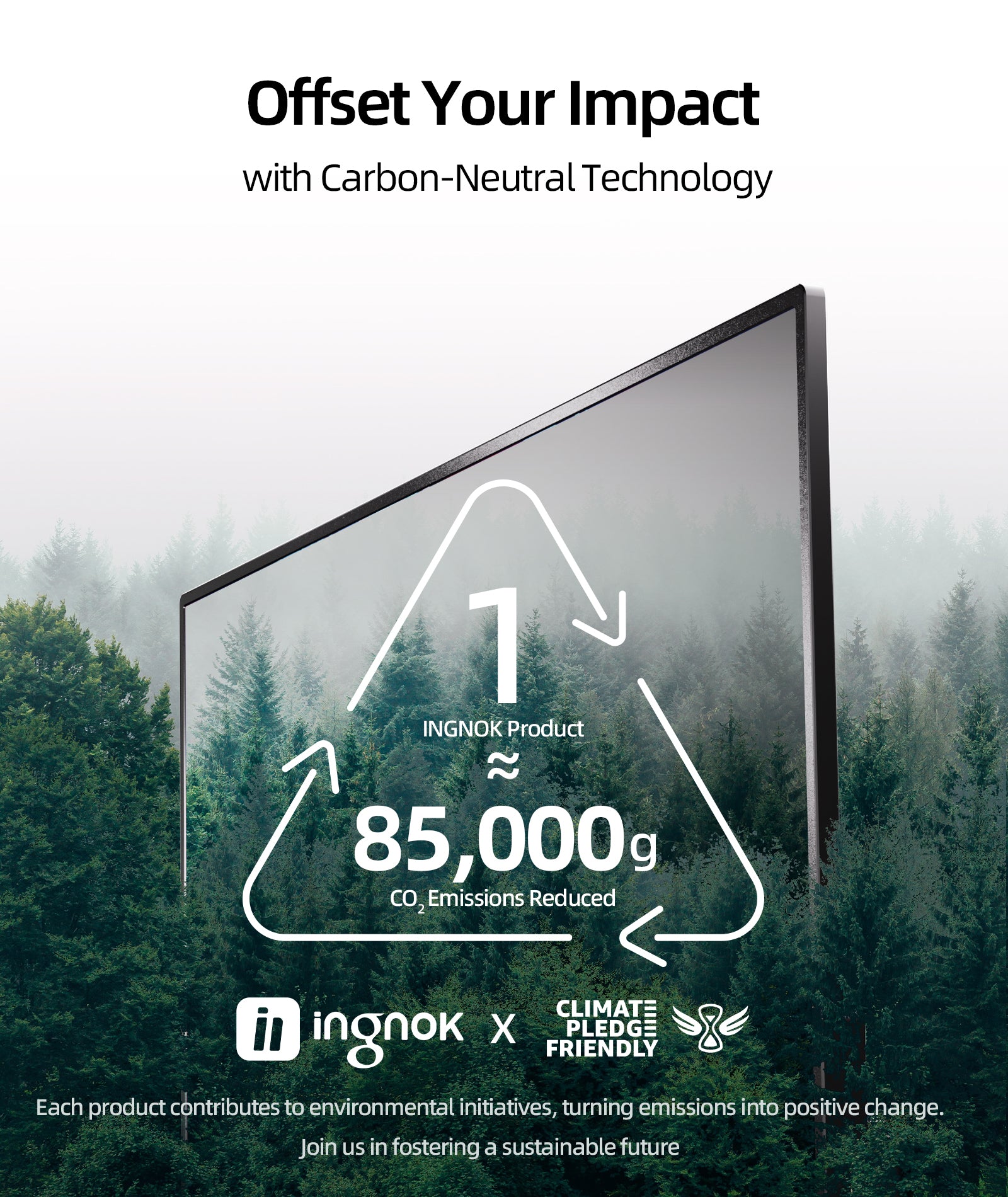 Ingnok Portable Monitor 15.6'' FHD 100% sRGB IPS Display